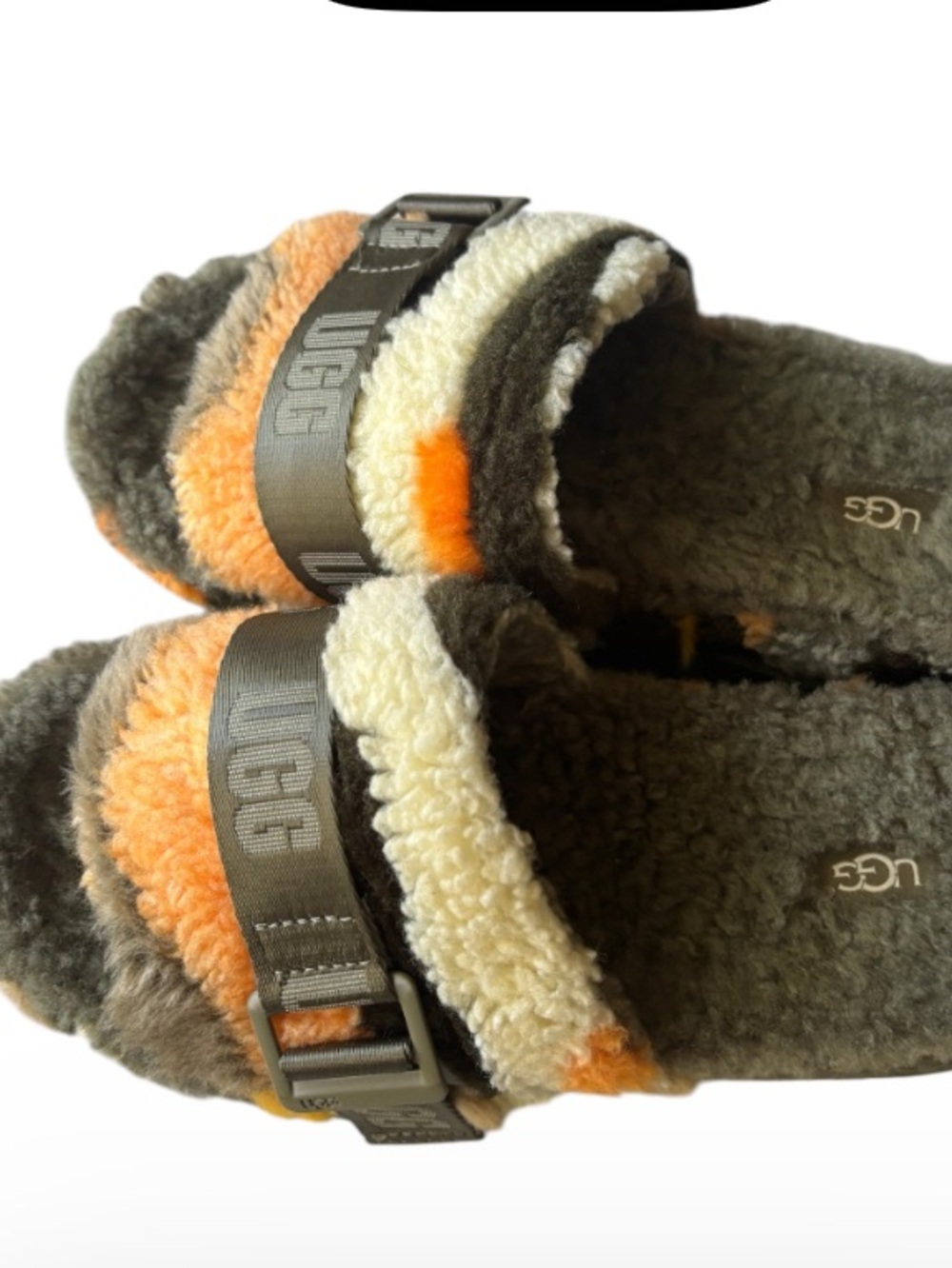 UGG Fluffita Cali Collage Slide EUC - Picture 7 of 7